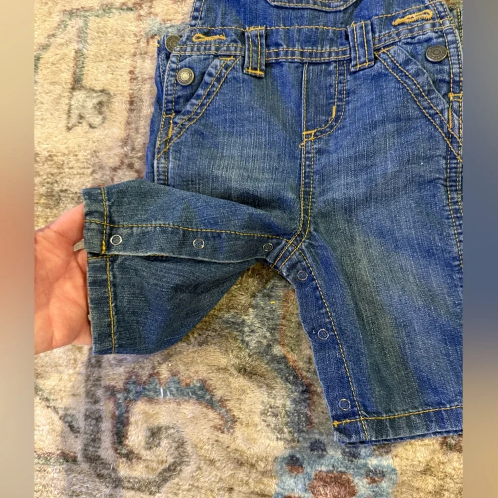 Old Navy Classic Blue Overalls for Baby